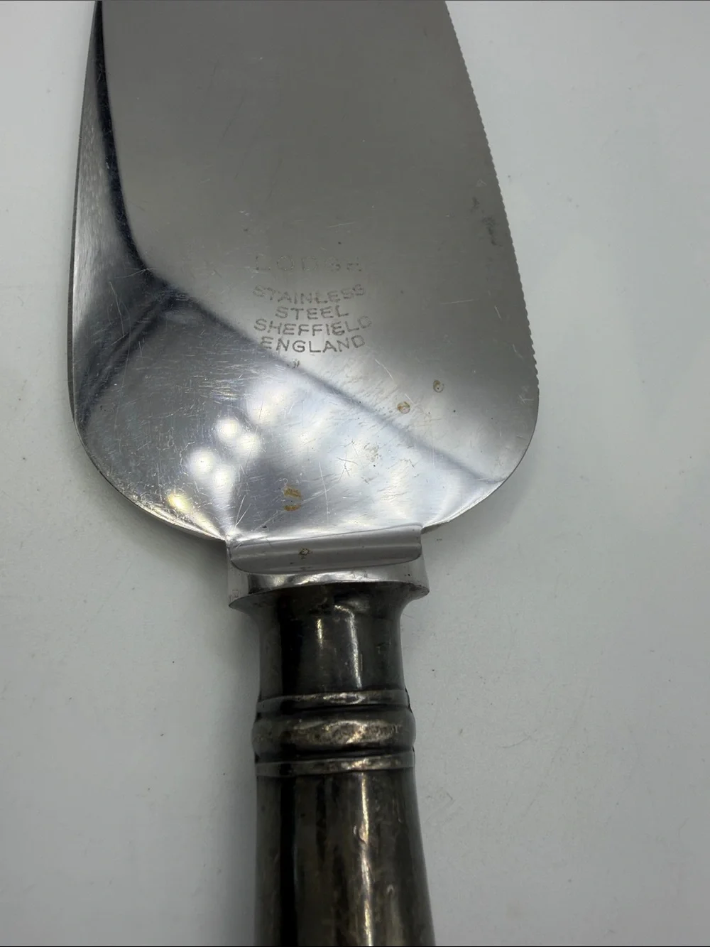 ViTG Lodge Sheffield England Stainless Steel Cake & Pie Server – Silver Handle